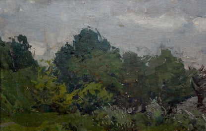 Oil painting Road to the Forest by Kolosovsky Georgy Sergeevich