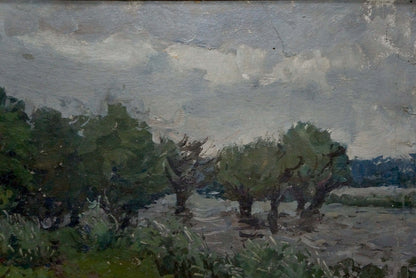 Oil painting Road to the Forest by Kolosovsky Georgy Sergeevich