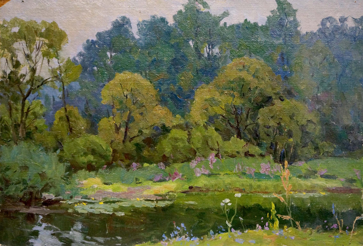 Serene forest oil painting by Kalatsyuk Yakov Alekseevich