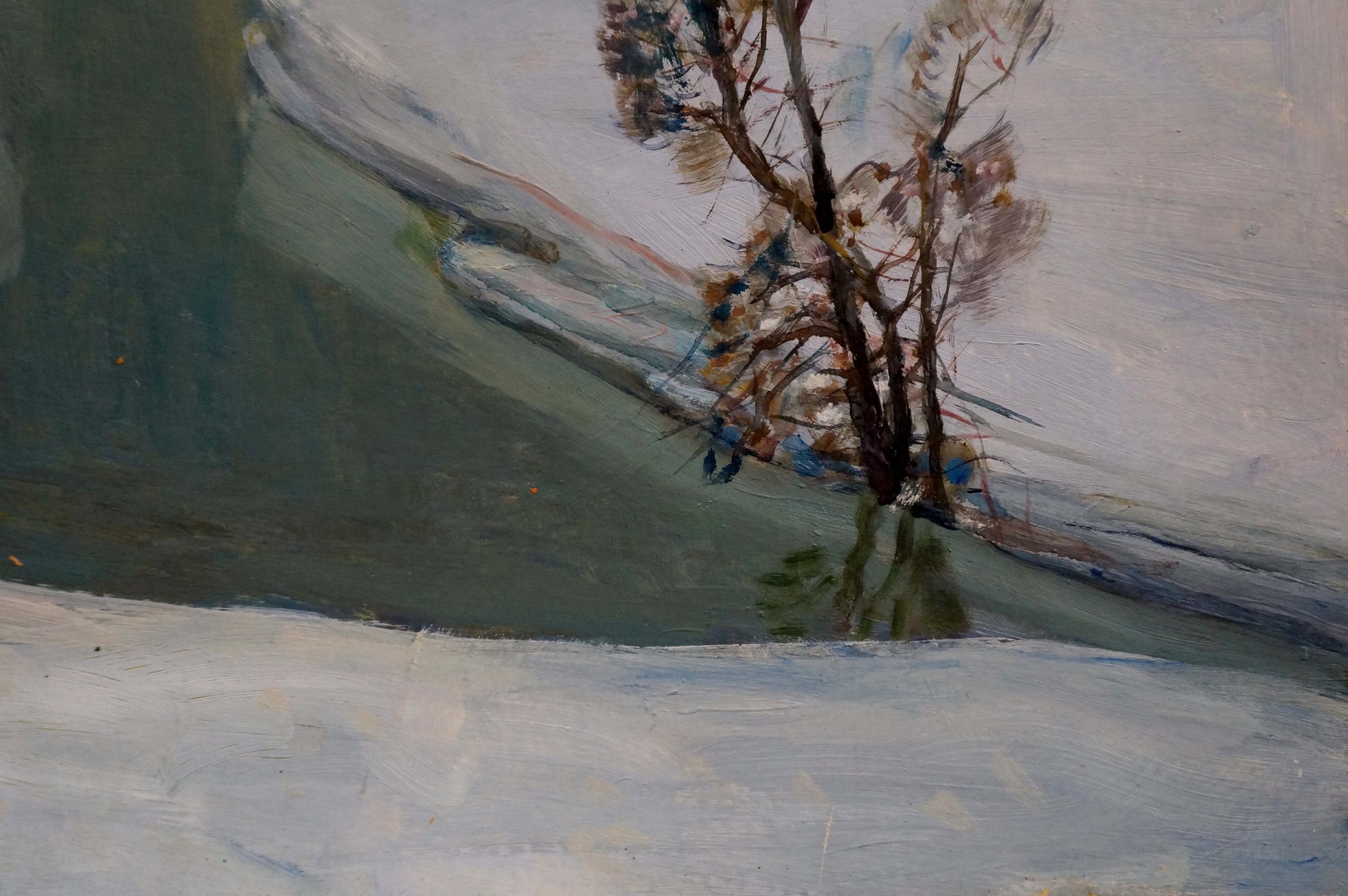 Oil painting Winter morning by Karmaz Nikolay Afanasevich