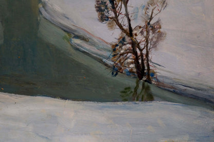 Oil painting Winter morning by Karmaz Nikolay Afanasevich