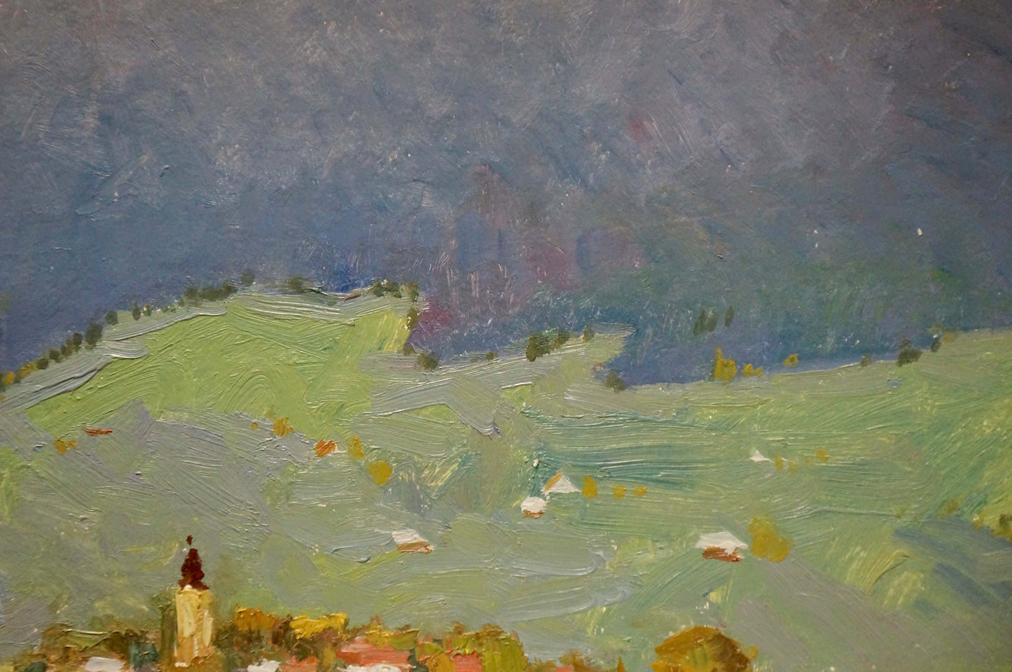 Oil painting of mountain landscape by Sevastyanov Viktor Grigorievich