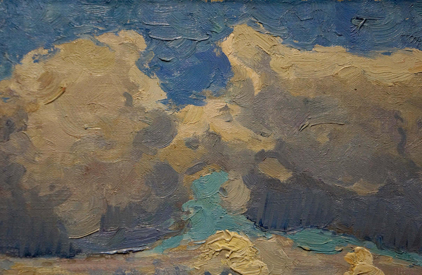 Oil painting Before the Storm by Sevastyanov Viktor Grigorievich