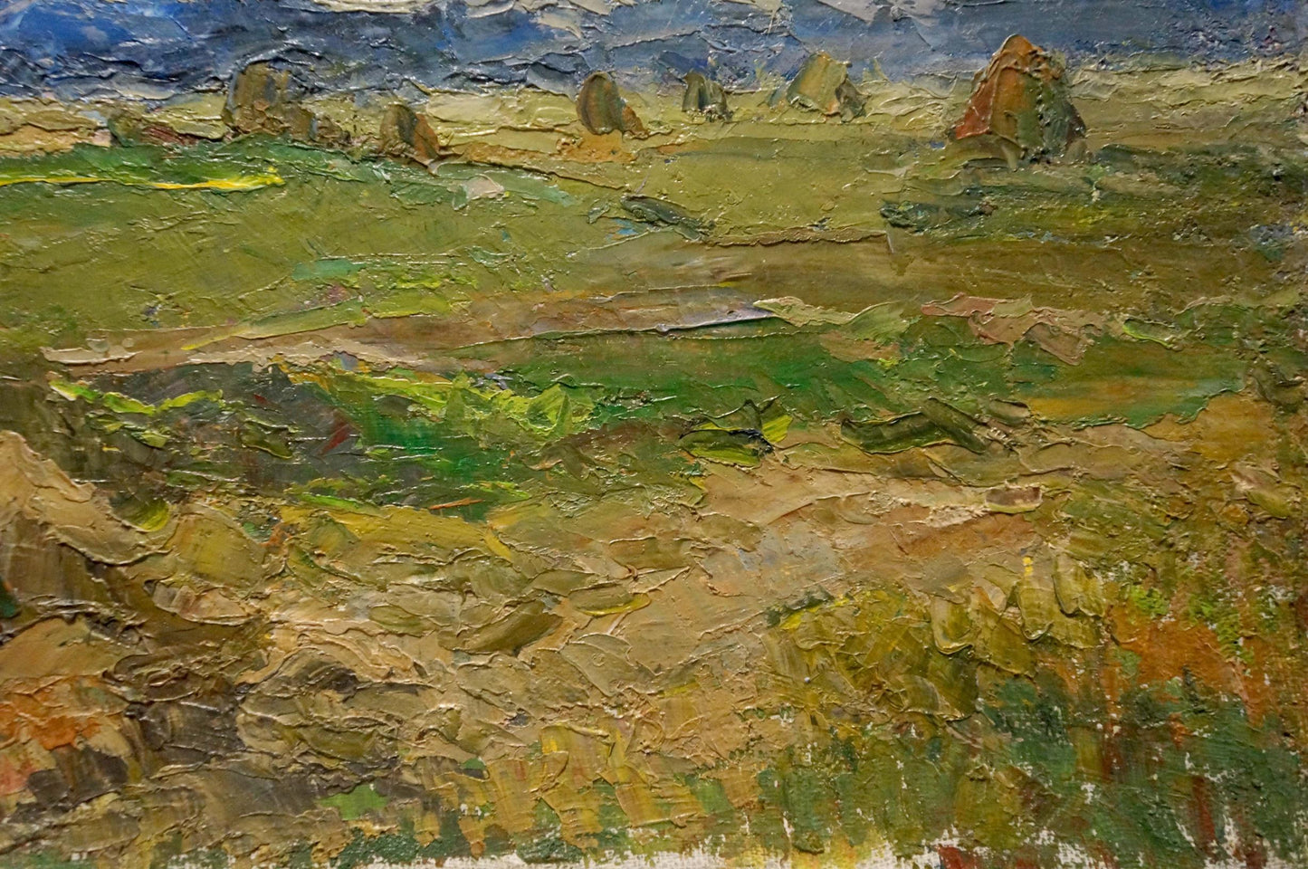 Oil painting Overcast Weather by Sevastyanov Viktor Grigorievich