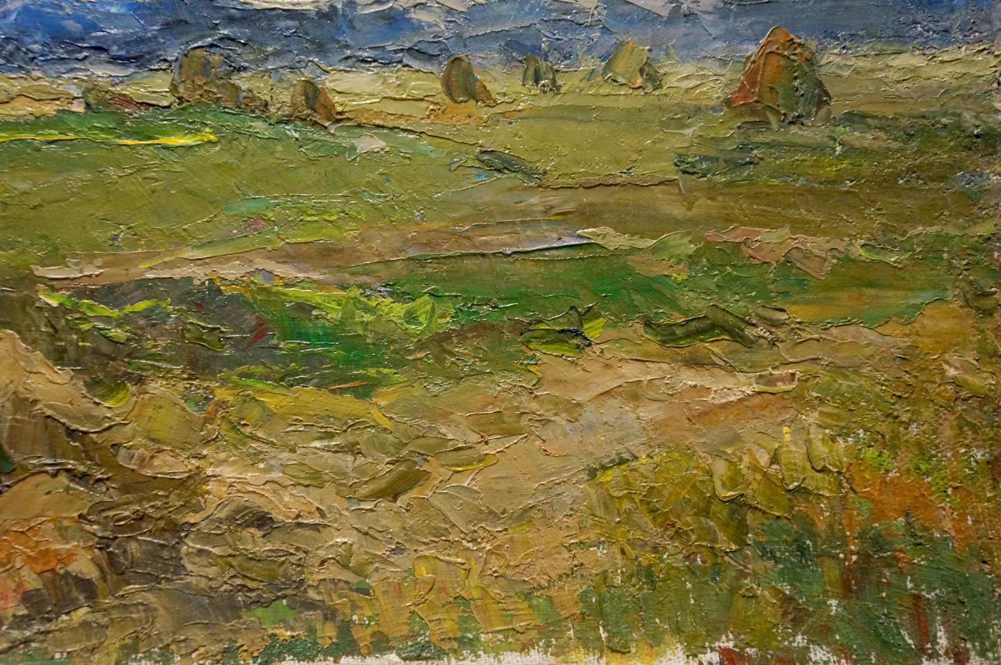 Oil painting Overcast Weather by Sevastyanov Viktor Grigorievich
