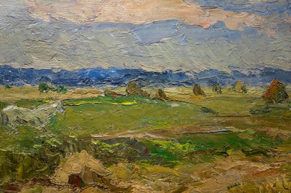 Oil painting Overcast Weather by Sevastyanov Viktor Grigorievich