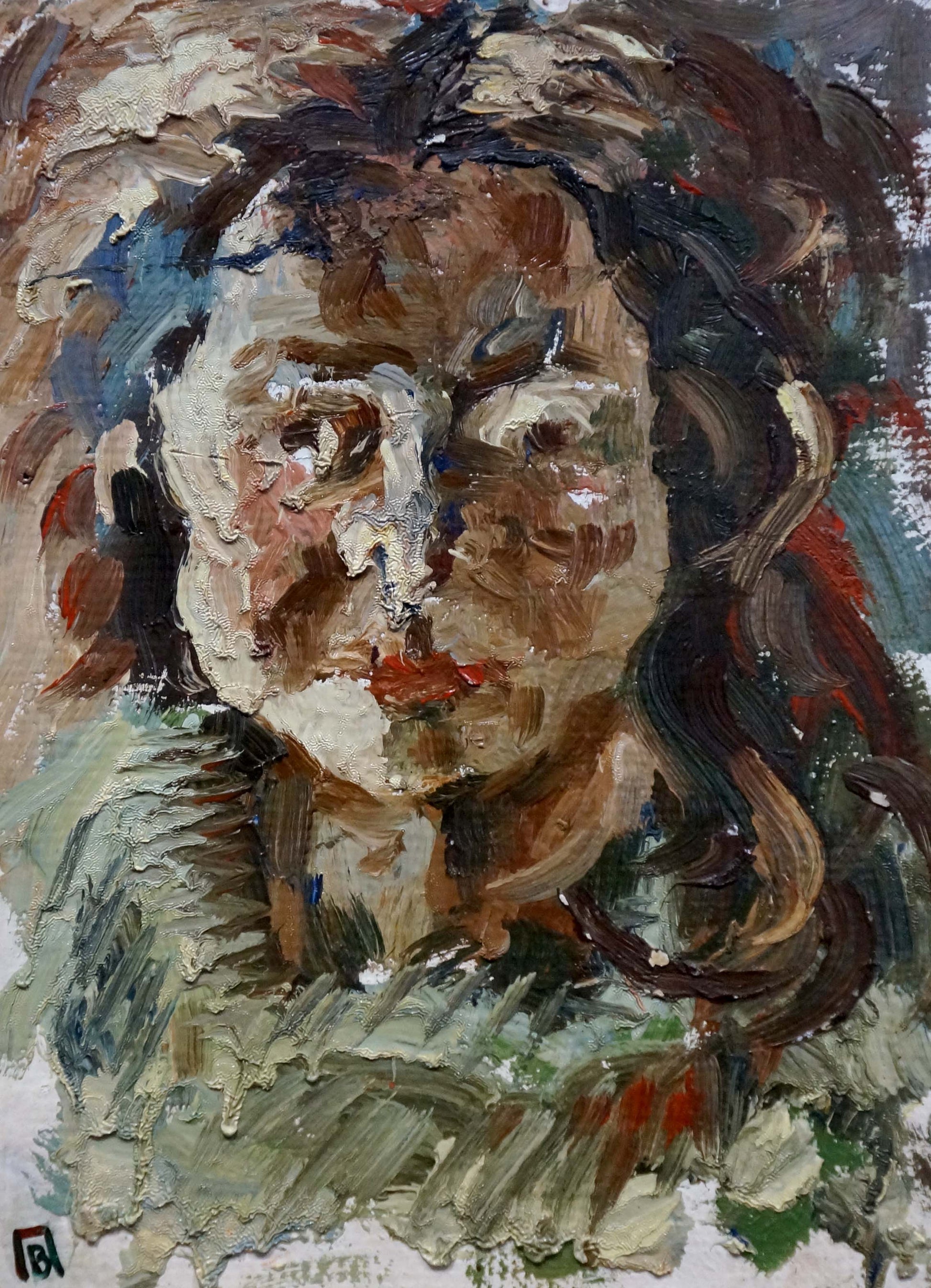 Oil painting portrait of a woman by Pavlov Victor Anatolievich