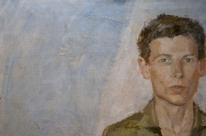 Oil painting portrait of man by Klimovitskaya Sophia