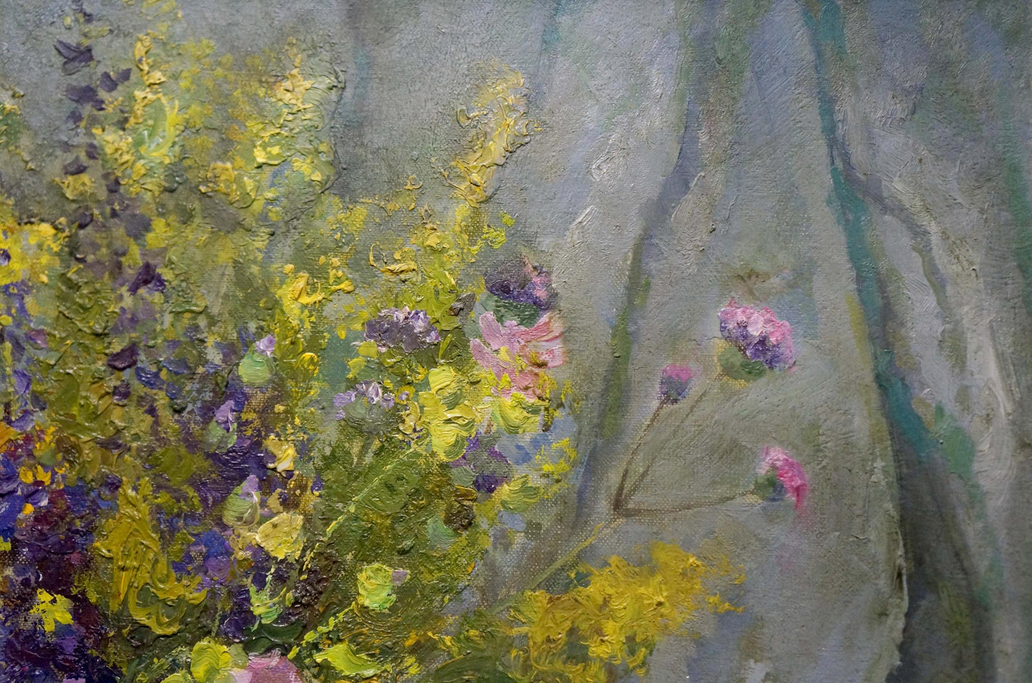 Oil painting Autumn flowers by Minka Alexander Fedorovich