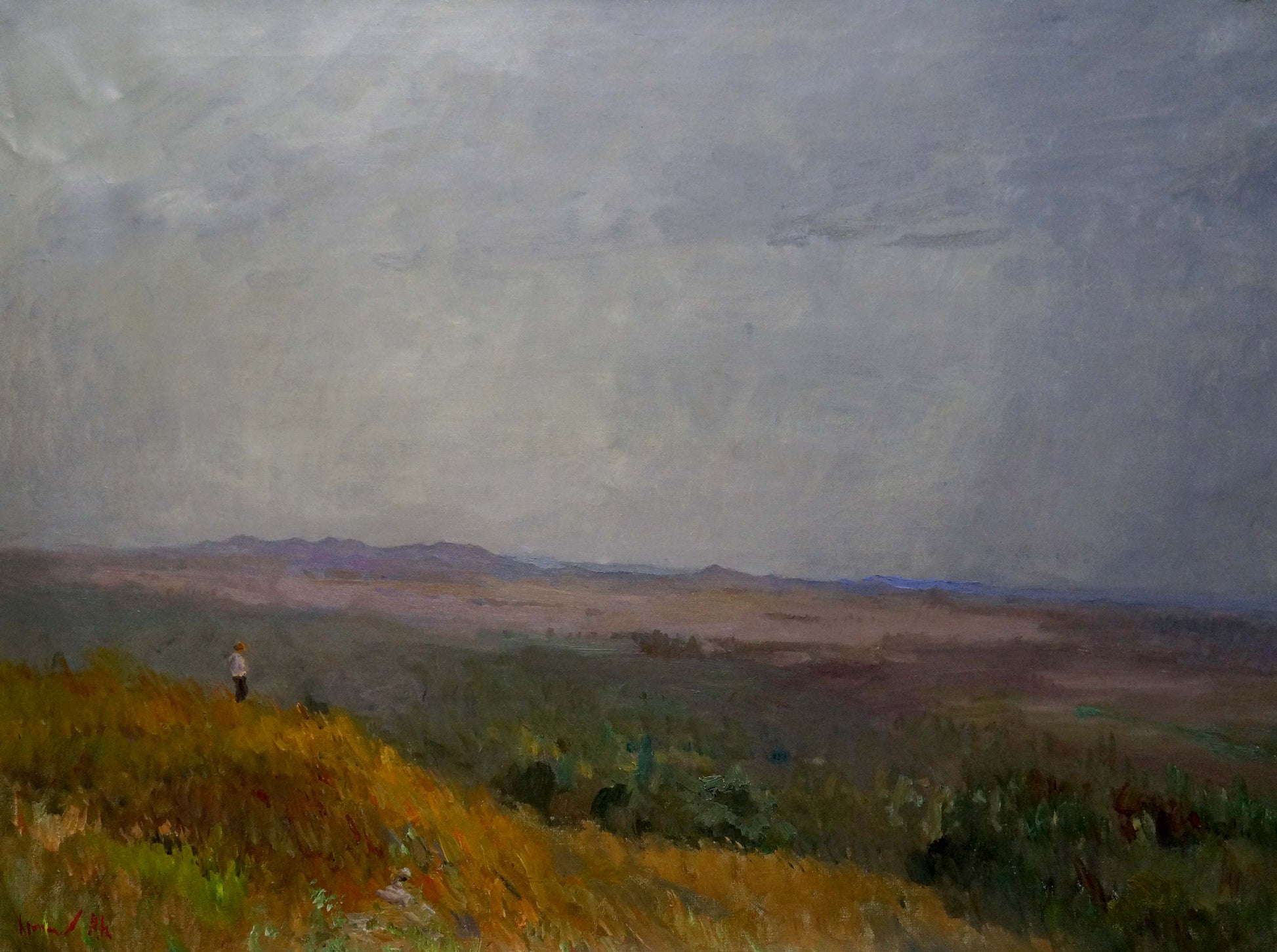 Oil painting K. Symphony Khrapachev Alexander Nikolaevich