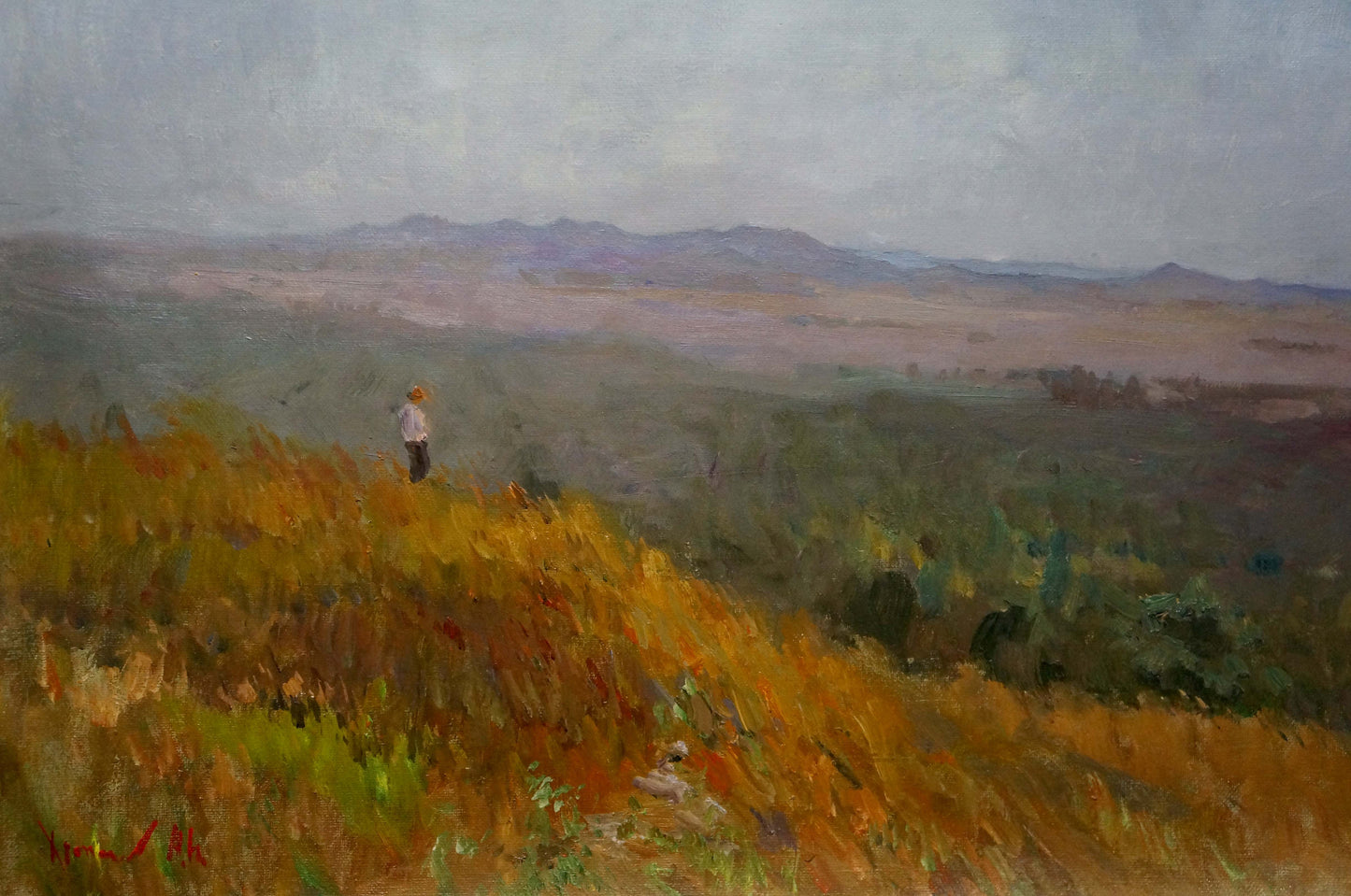 Alexander Nikolaevich Khrapachev's oil masterpiece K. Symphony