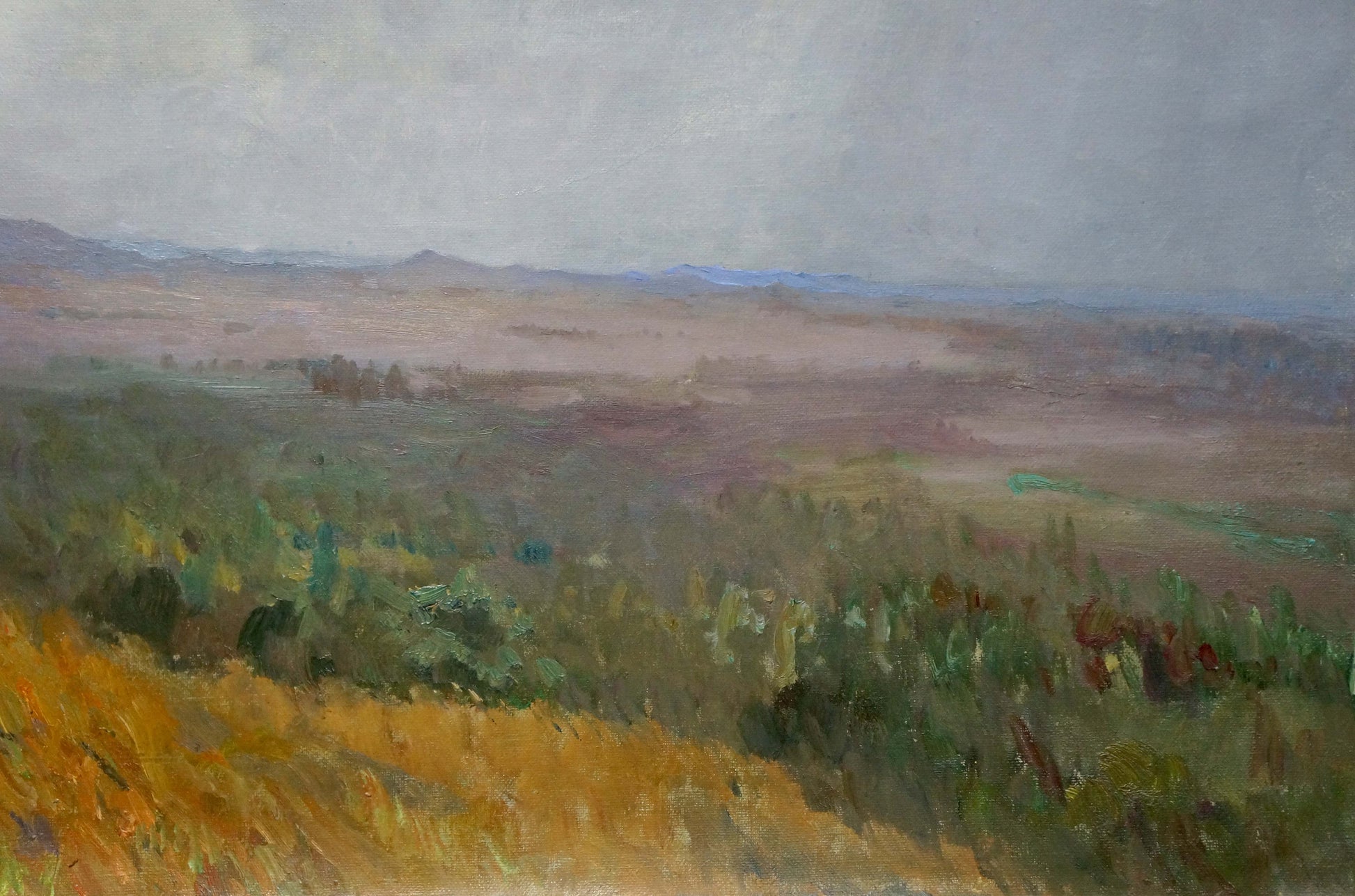 Oil piece K. Rhapsody by Alexander Nikolaevich Khrapachev