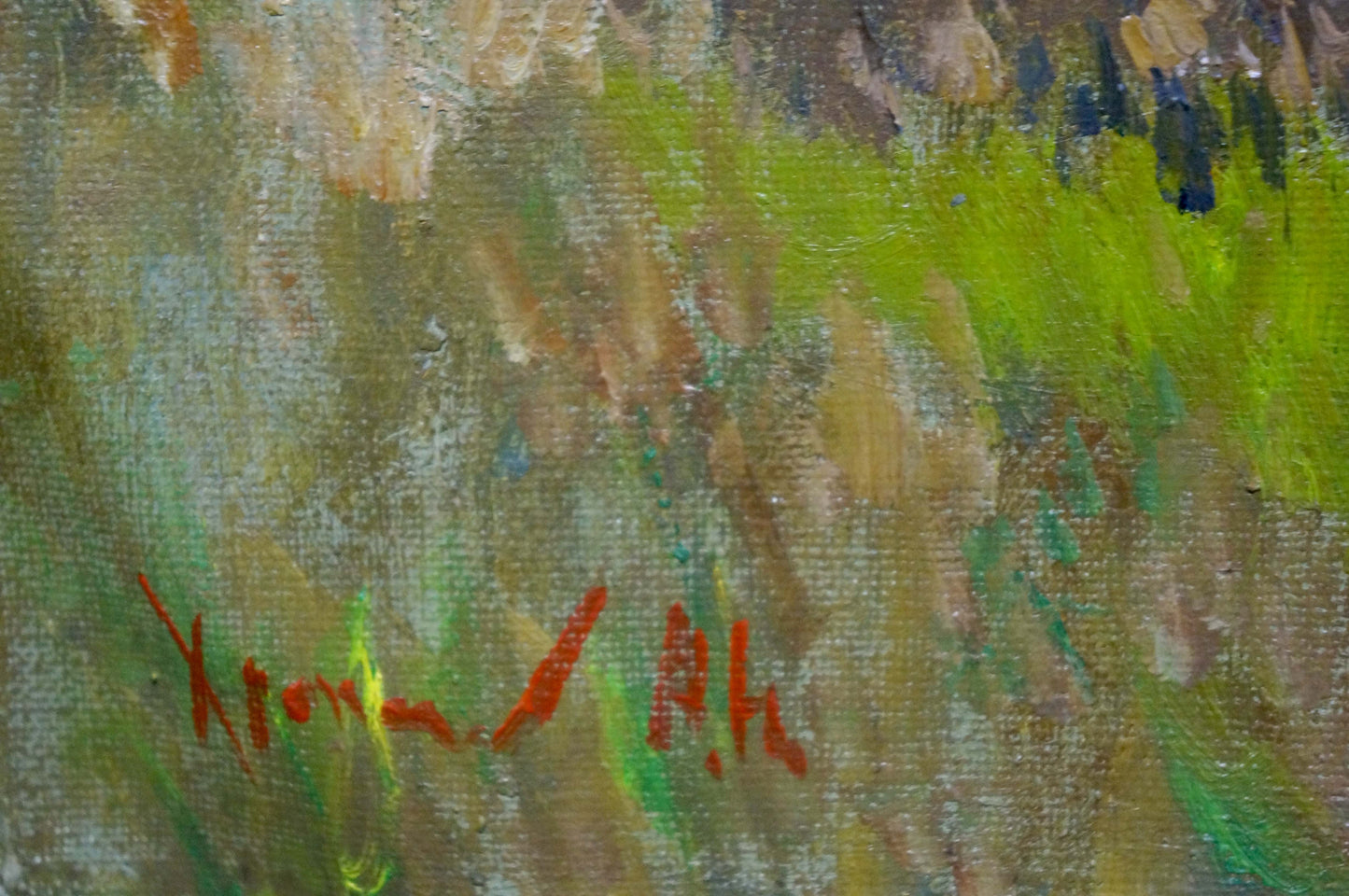 Alexander Nikolaevich Khrapachev's oil composition Melodious K.