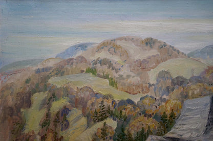 Oil painting of Carpathian landscape by Limar Anatoly Pavlovich