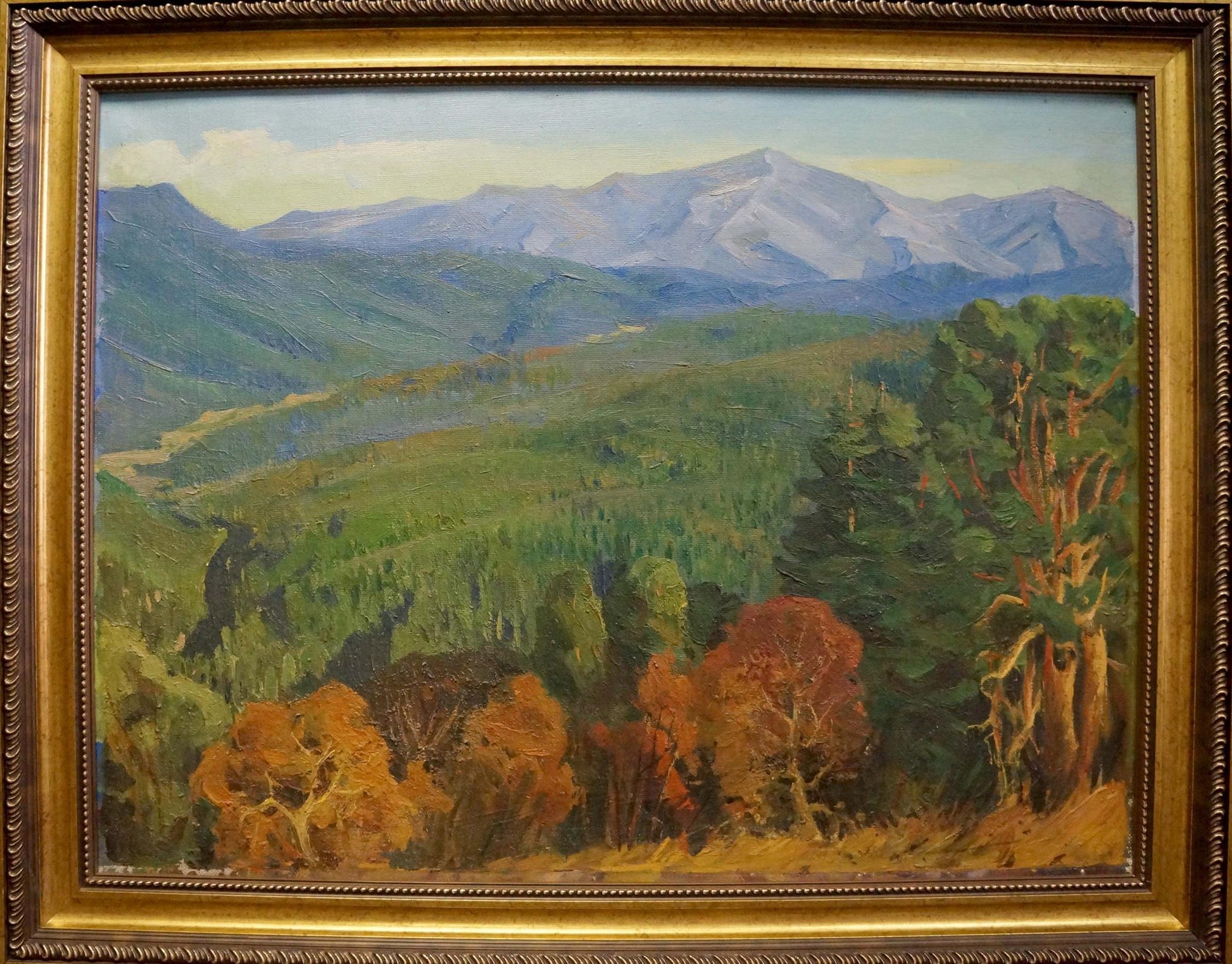 Oil painting Autumn in the mountains by Ternovykh Vladimir Vasilievich