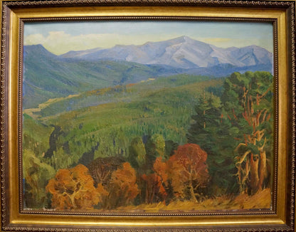 Oil painting Autumn in the mountains by Ternovykh Vladimir Vasilievich
