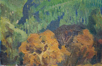 Oil painting Autumn in the mountains by Ternovykh Vladimir Vasilievich