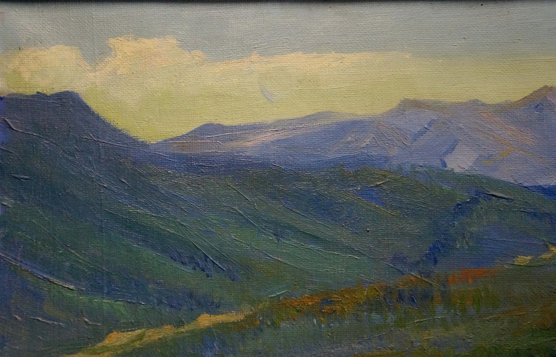 Oil painting Autumn in the mountains by Ternovykh Vladimir Vasilievich