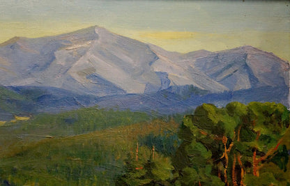 Oil painting Autumn in the Mountains by Ternovykh Vladimir Vasilievich