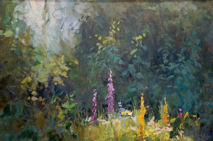 Road to the Forest oil painting by Victor Stognut