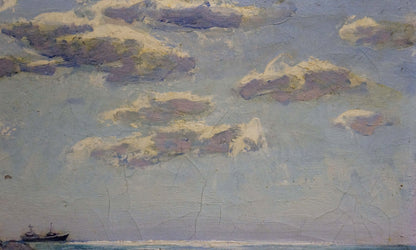 Oil painting Noon at sea by Miroshnichenko Pavel Petrovich