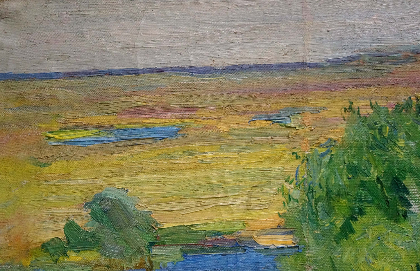 Impressionistic oil painting by Matvey Borisovich Kogan-Shats