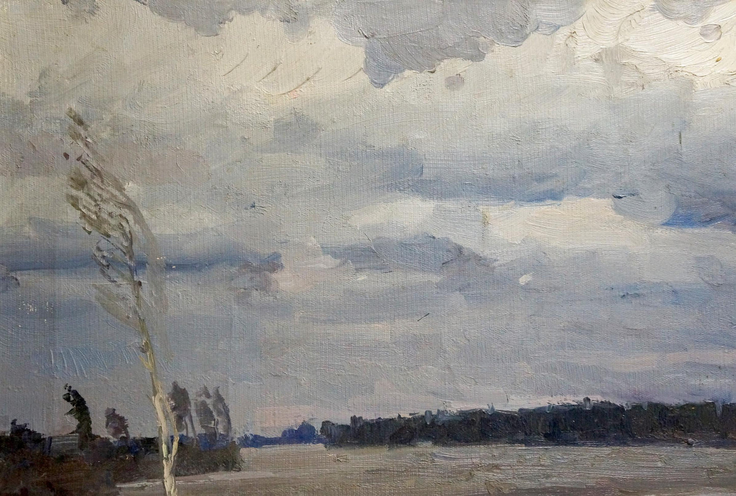 Oil painting The storm is coming by Chernyavsky Georgy Georgievich