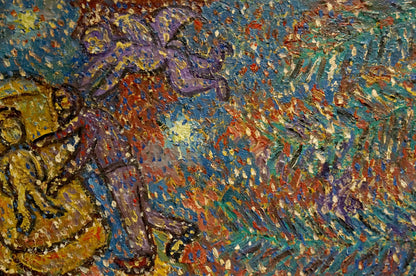 Abstract oil painting Sleepwalkers by Boyko Petr Borisovich