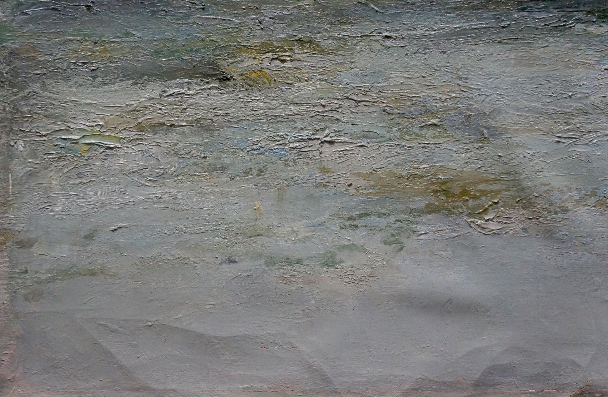 Abstract textured oil painting Winters tale by Minka Alexander Fedorovich