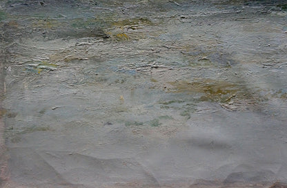Abstract textured oil painting Winters tale by Minka Alexander Fedorovich