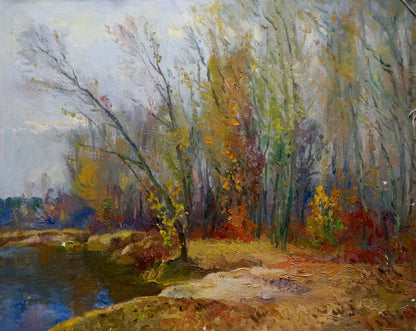 Oil painting Autumn landscapes by Minka Alexander Fedorovich