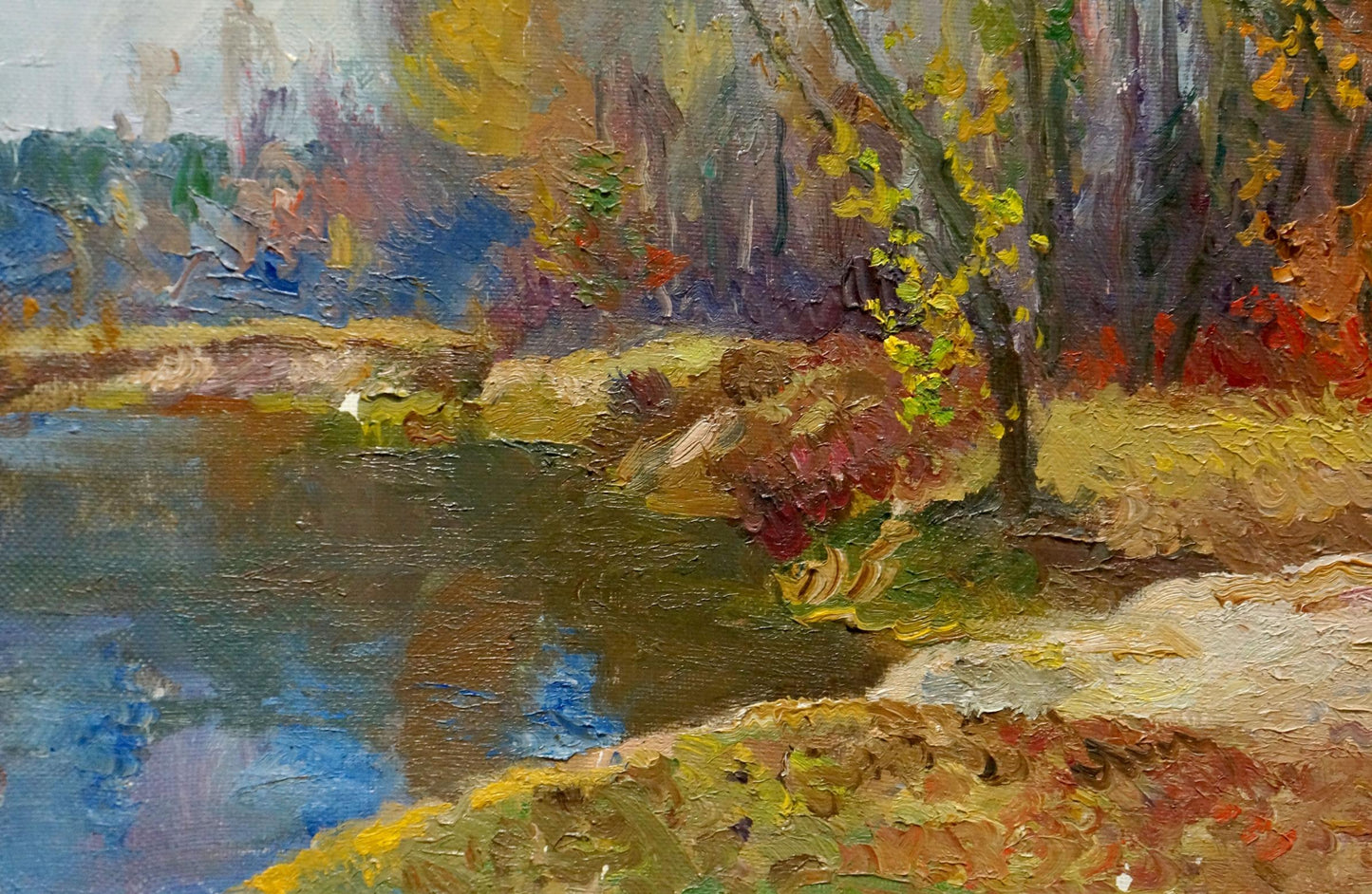 Oil painting Autumn landscapes by Minka Alexander Fedorovich