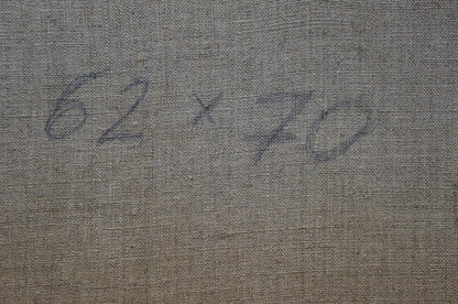 Gray textured fabric with subtle woven pattern in Oil painting Gold autumn Minka Alexander Fedorovich