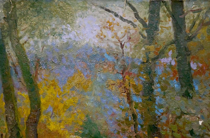 Impressionistic oil painting In the Country by Minka Alexander Fedorovich