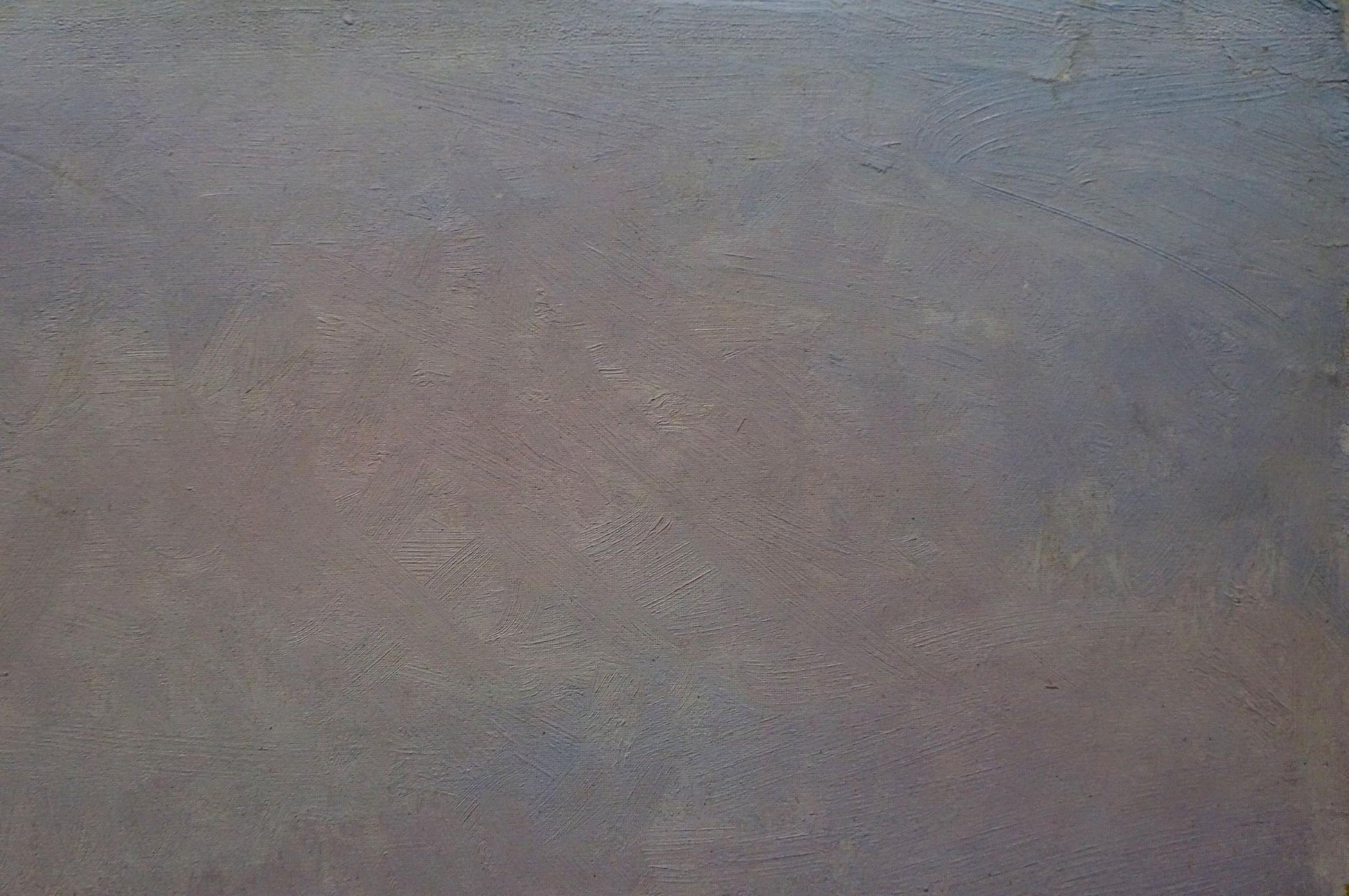 Textured grayish-brown canvas of Oil painting In Port Petr Kuzmich Stolyarenko