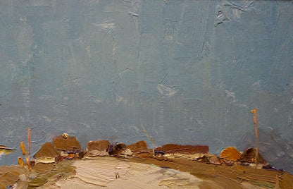Sulimenko Petr Stepanovich oil painting of textured impressionistic landscape
