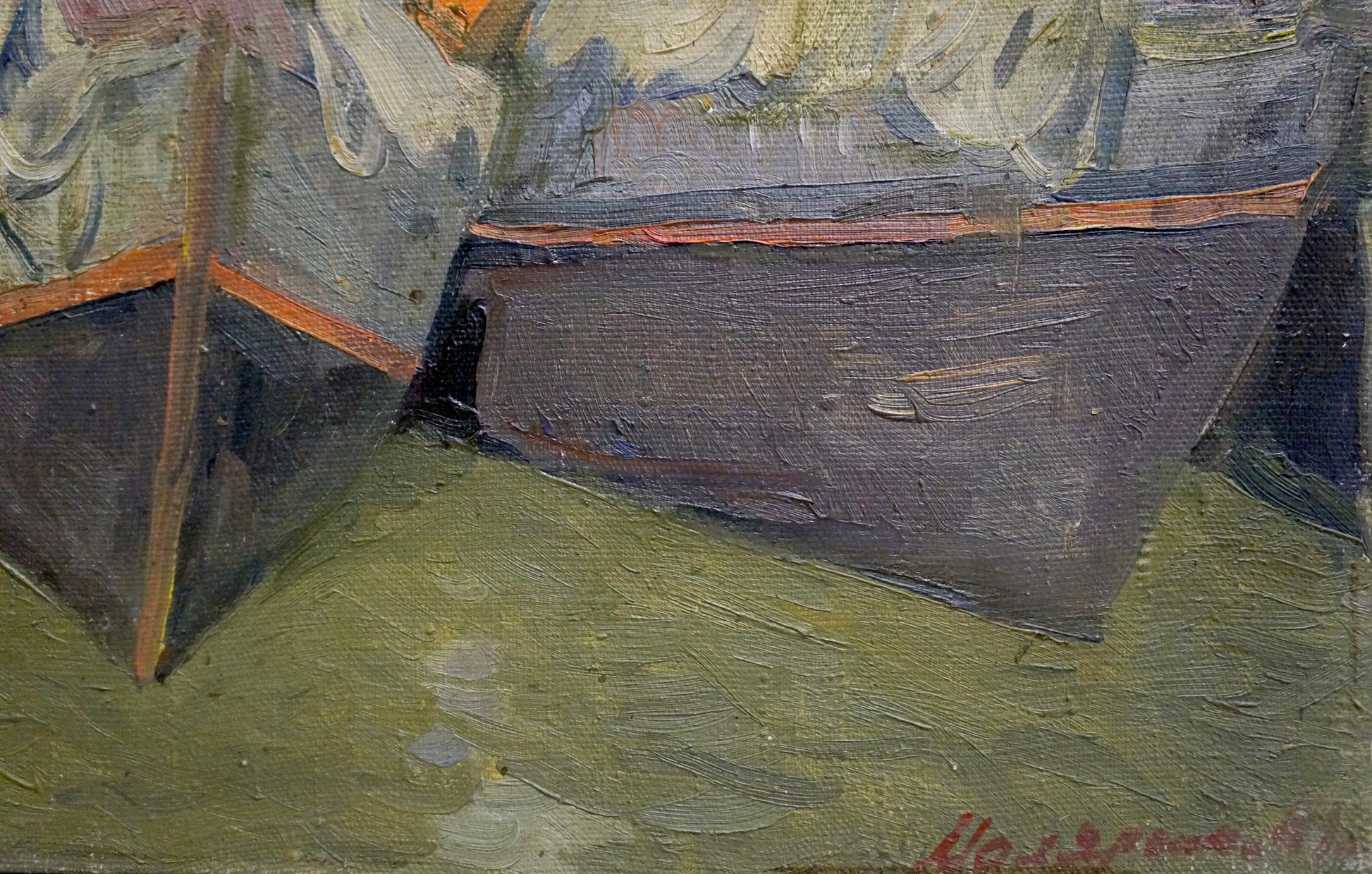Preparing for Sailing depicted in Igor Alekseevich Malyarenko's captivating oil artwork