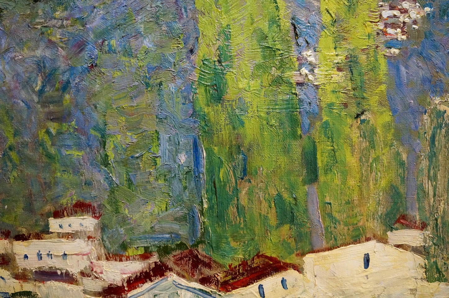 Vibrant impressionist oil painting Away mountains by Tolochko Victor Ivanovich