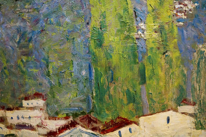 Vibrant impressionist oil painting Away mountains by Tolochko Victor Ivanovich