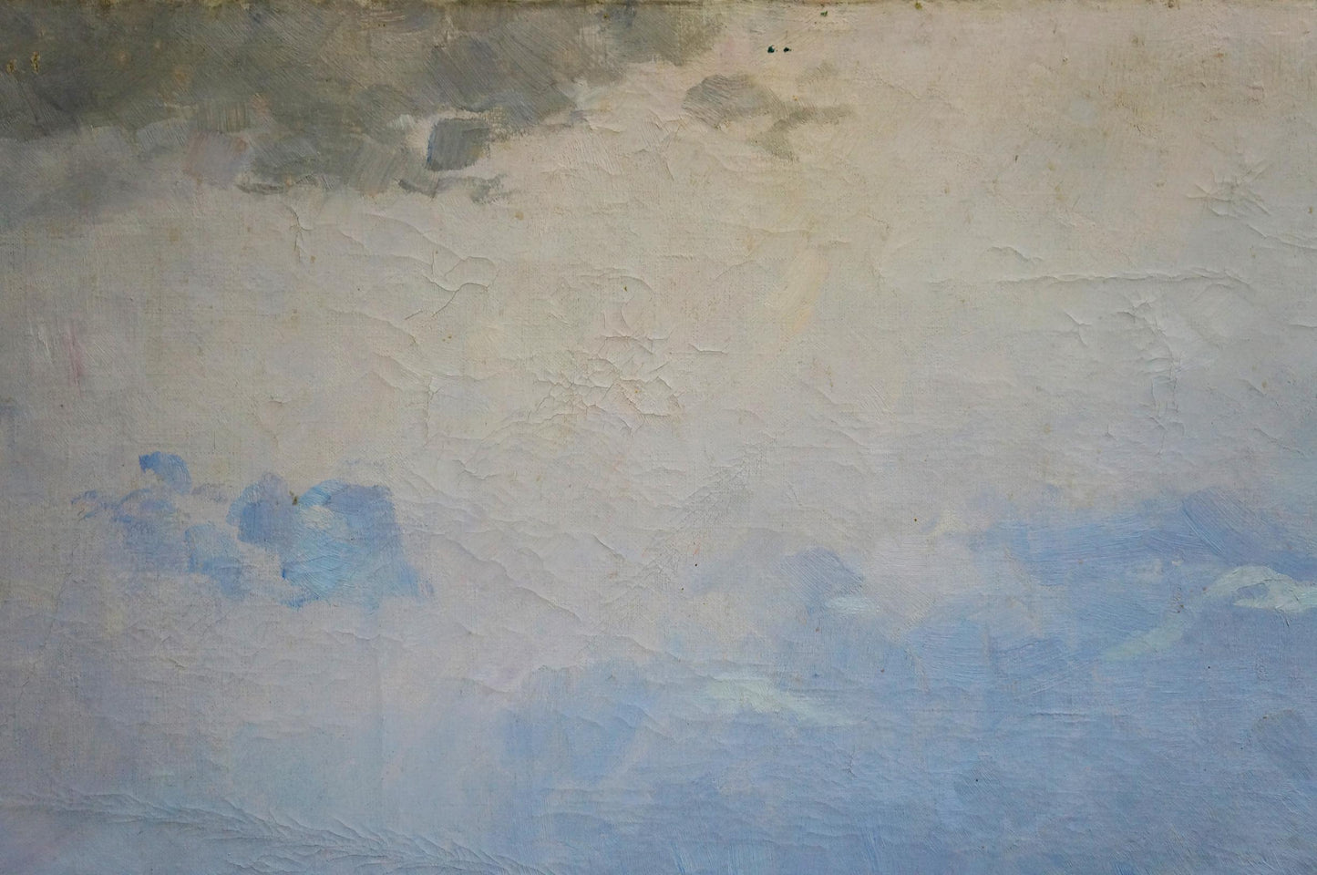 Oil painting To the rain by Zhurbiy Alexander Petrovich textured wall