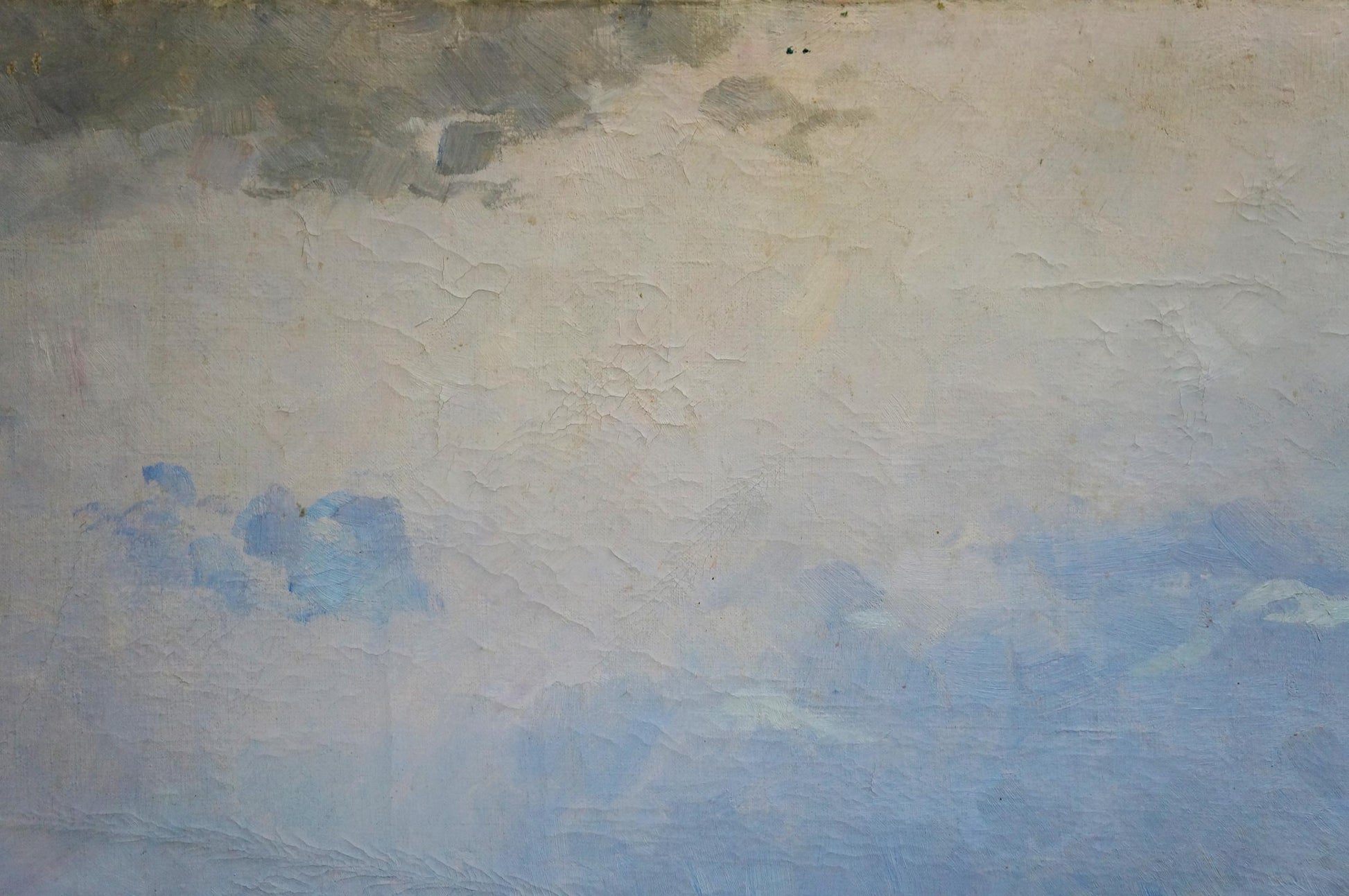 Oil painting To the rain by Zhurbiy Alexander Petrovich textured wall