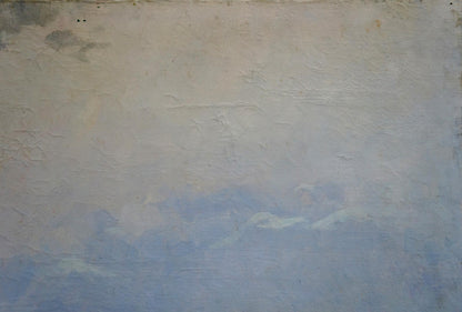 Oil painting To the rain by Zhurbiy Alexander Petrovich textured surface