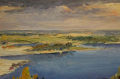 Impressionistic oil painting After the Rain by Konovalyuk Fedor Zotikovich