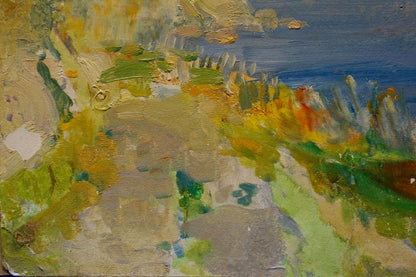 Impasto oil painting Sunny day by Bezugly Daniil Ivanovich
