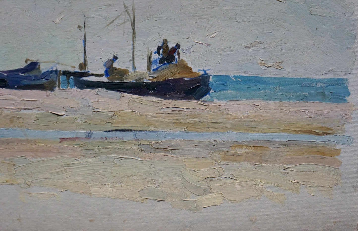 Oil painting On the Shore by Sulimenko Petr Stepanovich