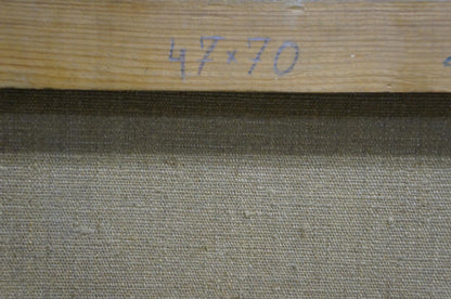 Back of Kirakozov Gerasim Artemovich oil painting with 47x70 stretcher bar