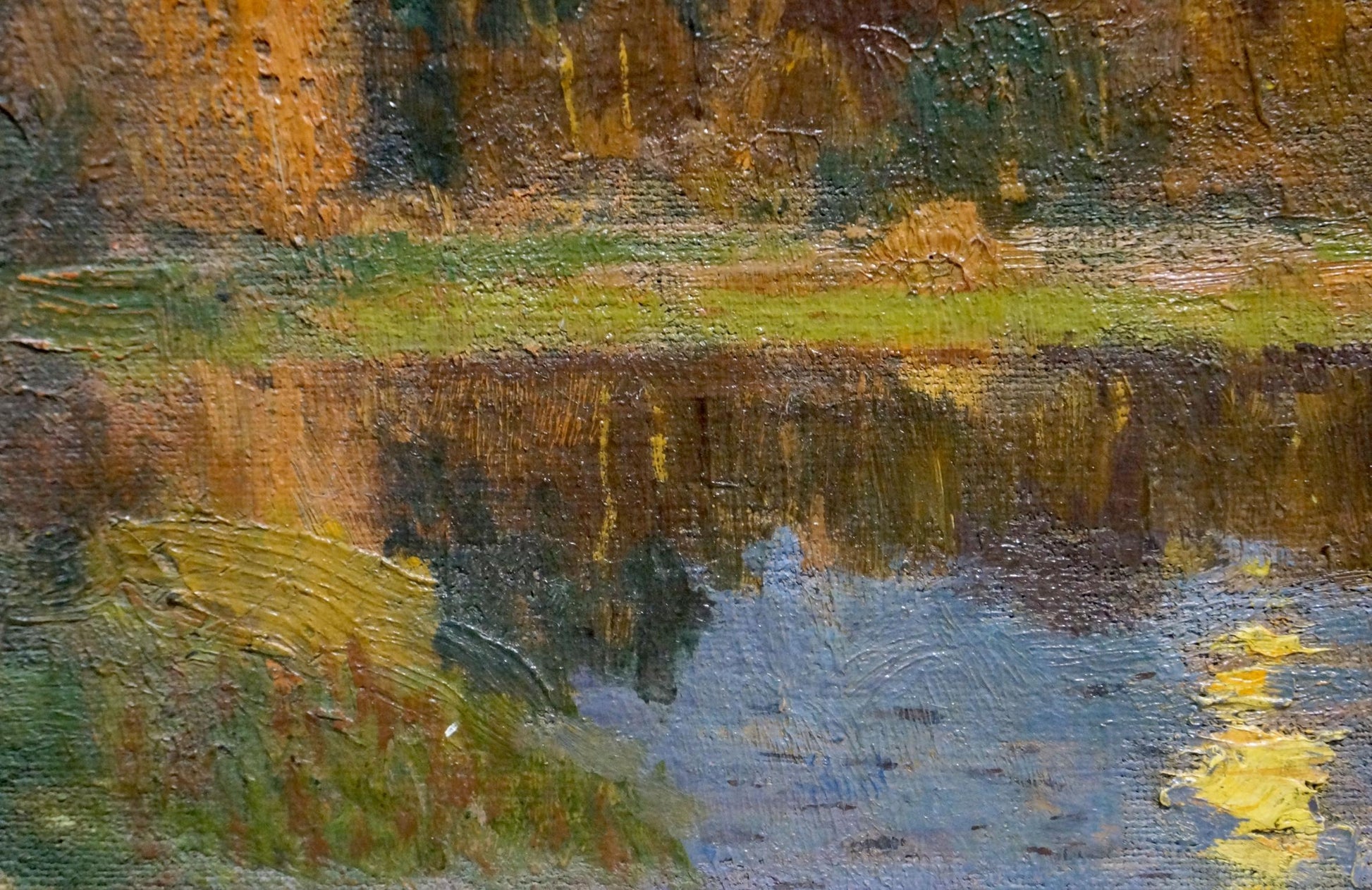 Oil painting A month over the forest by Nevkritiy Denis Nikiforovich