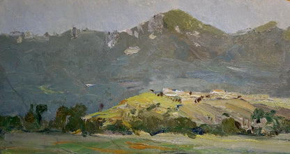 Oil painting of mountainous landscape by Knishevsky Vladimir Leonidovich