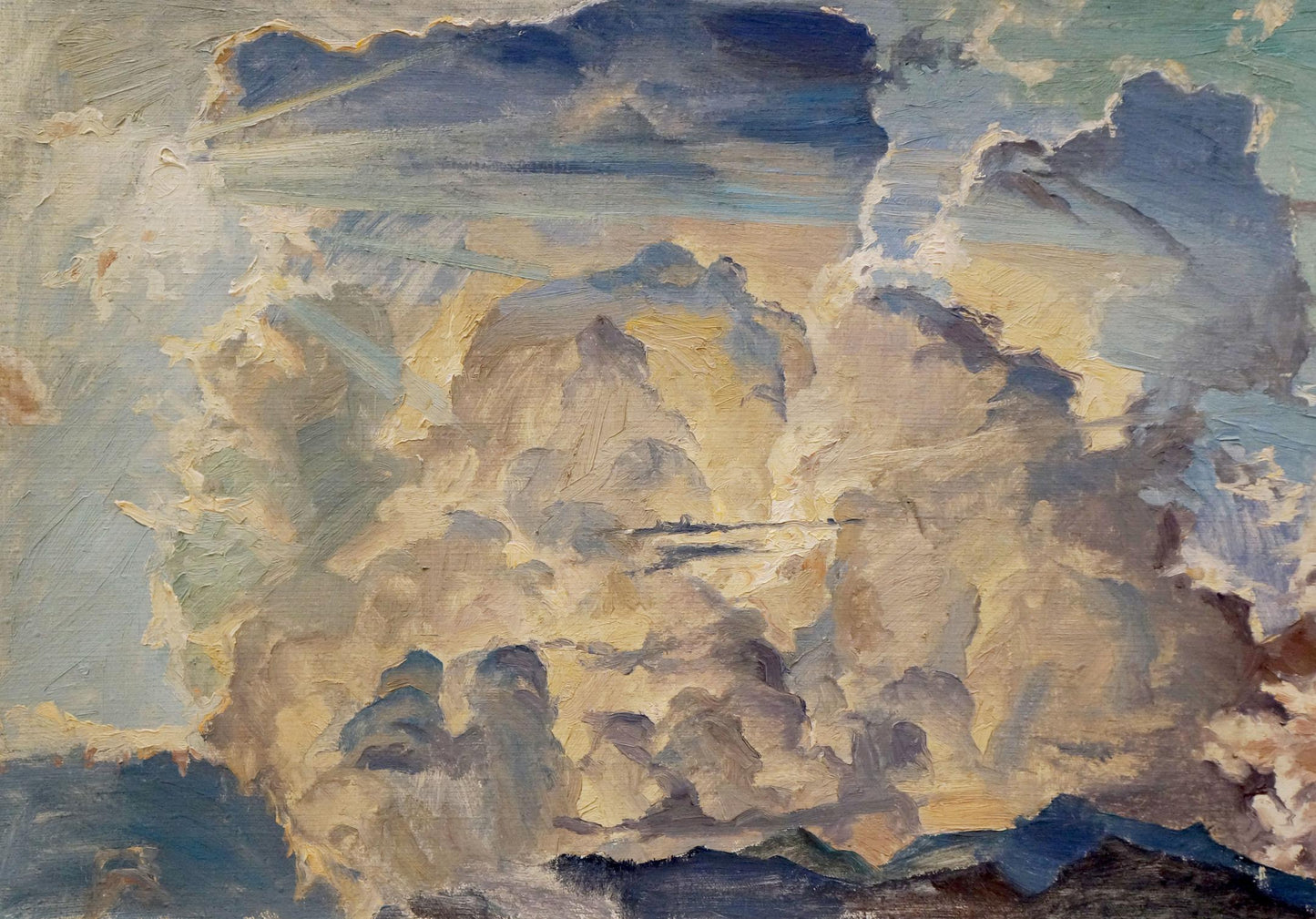 Oil painting The clouds by Chernikov Nikolay Vladimirovich