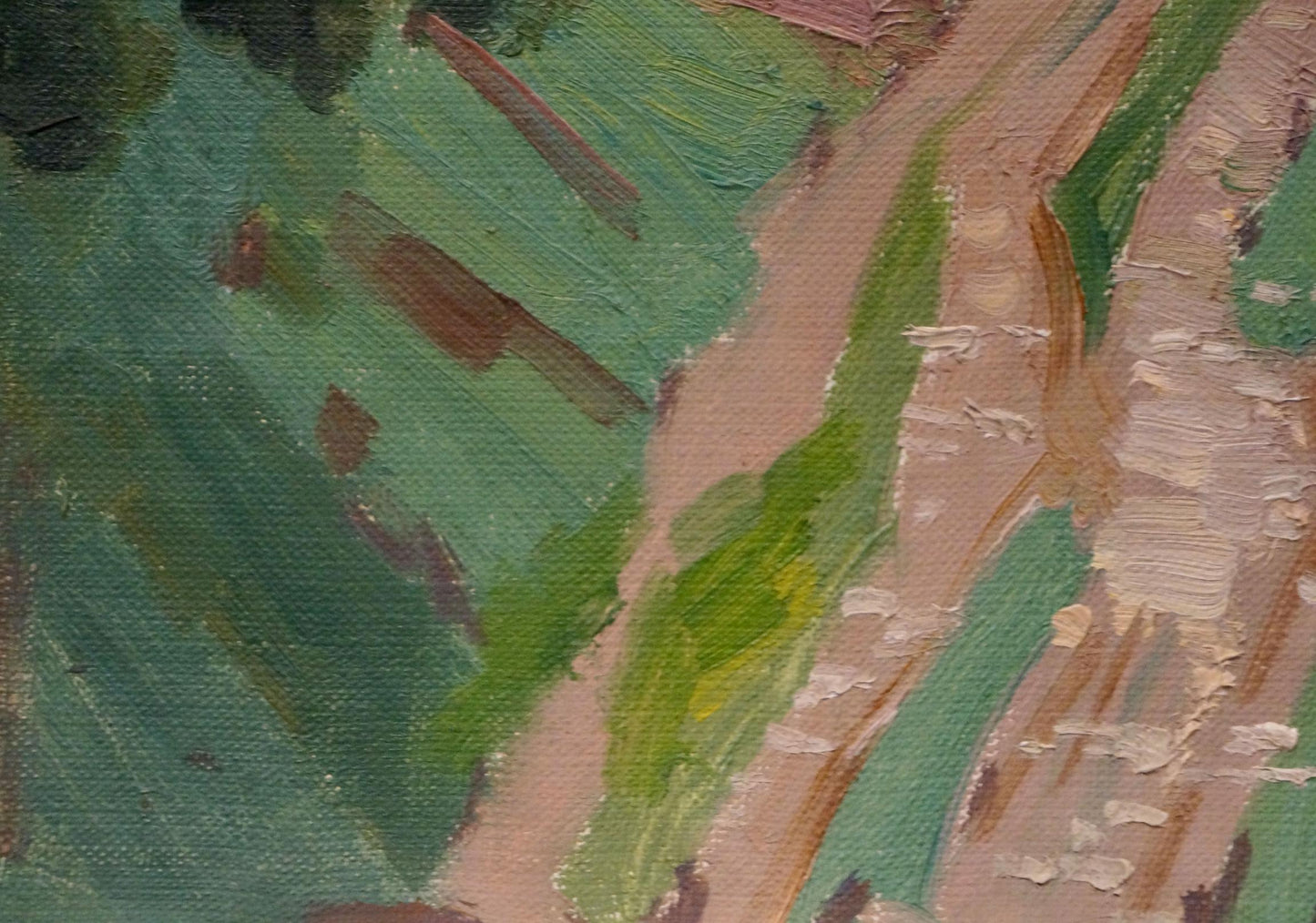 Oil painting Road to the Mountains by Chernikov Nikolay Vladimirovich